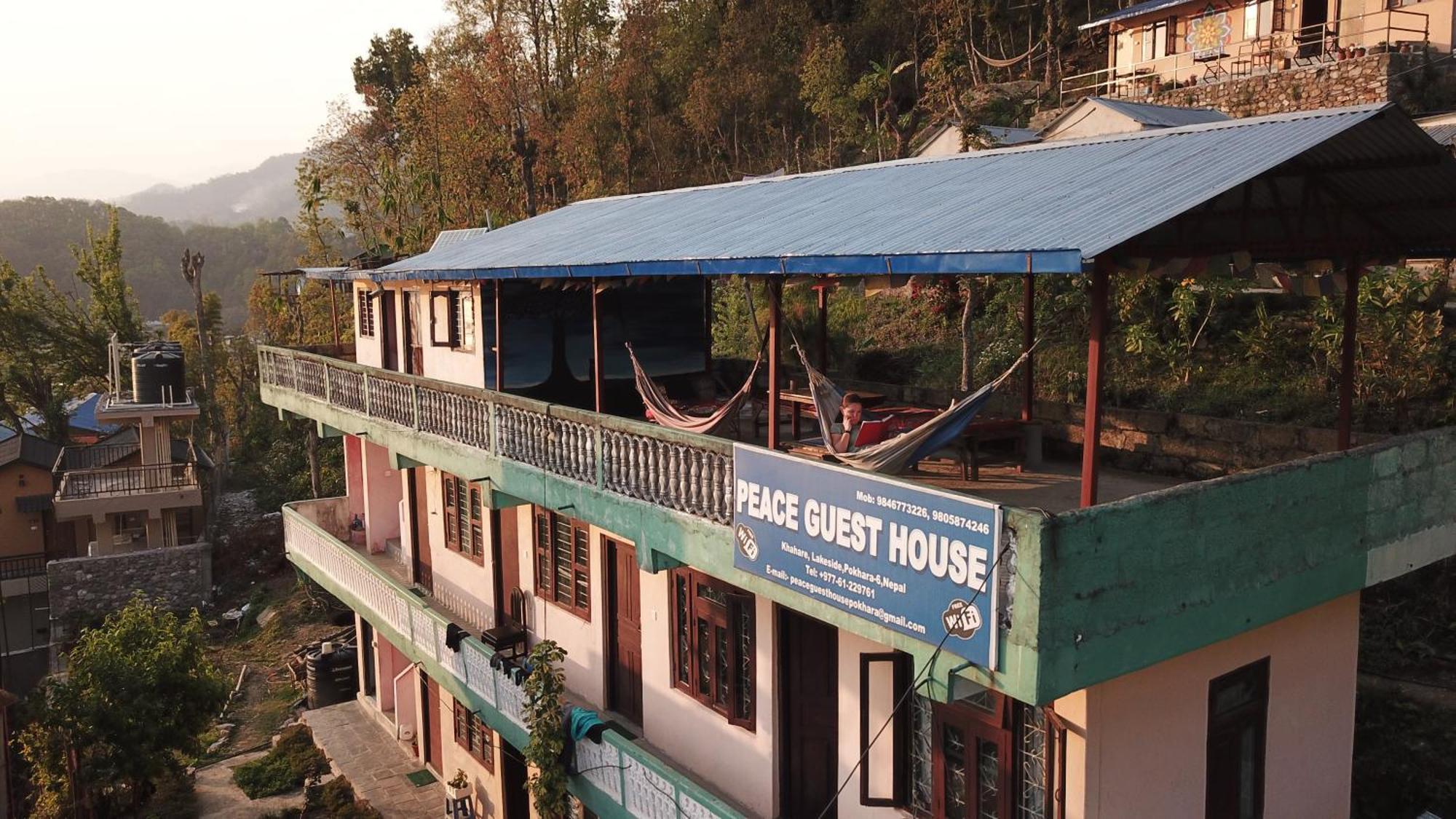 Peace Guest House Pókhara Exteriér fotografie